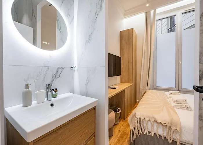 2br-2bathrooms-6pers-montparnasse-paris 15-ac Lägenhet
